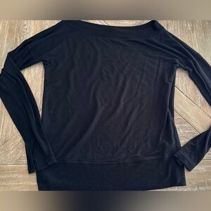 GUC Athleta Black Studio Barre Sweatshirt MEDIUM